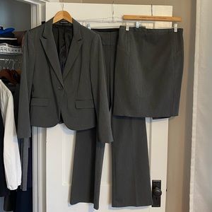 EXPRESS 3-pc Gray Suit Size 8/10